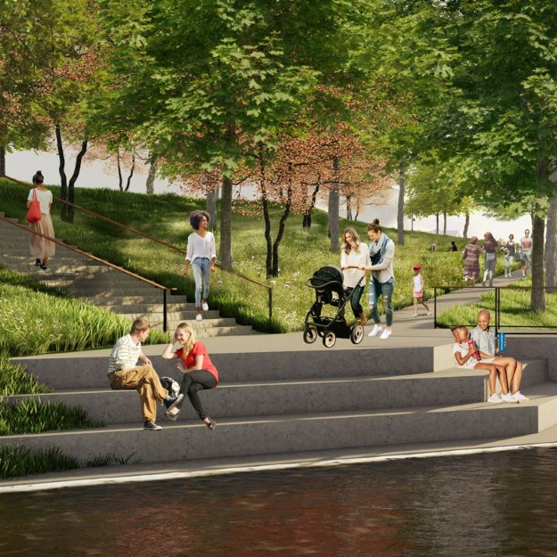 City unveils next steps for Riverfront Development - Riverfront Fort Wayne